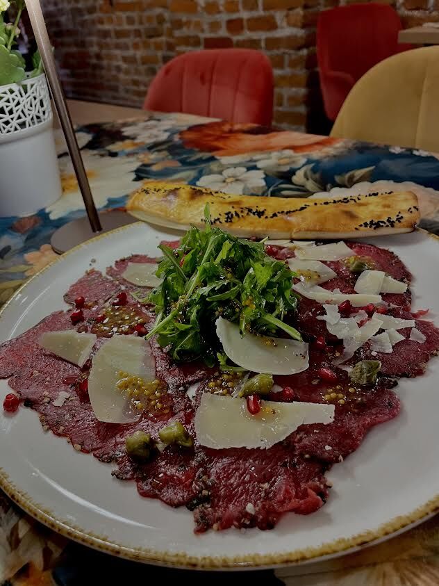 Carpaccio z combra sarny