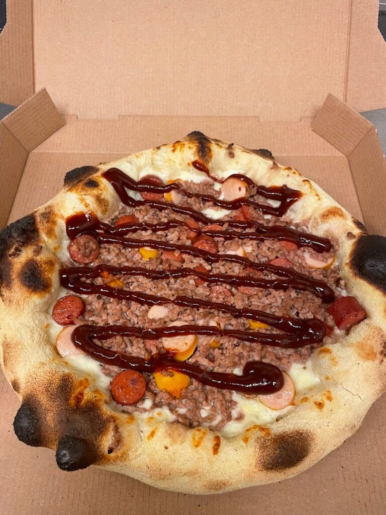 Pizza barbecue