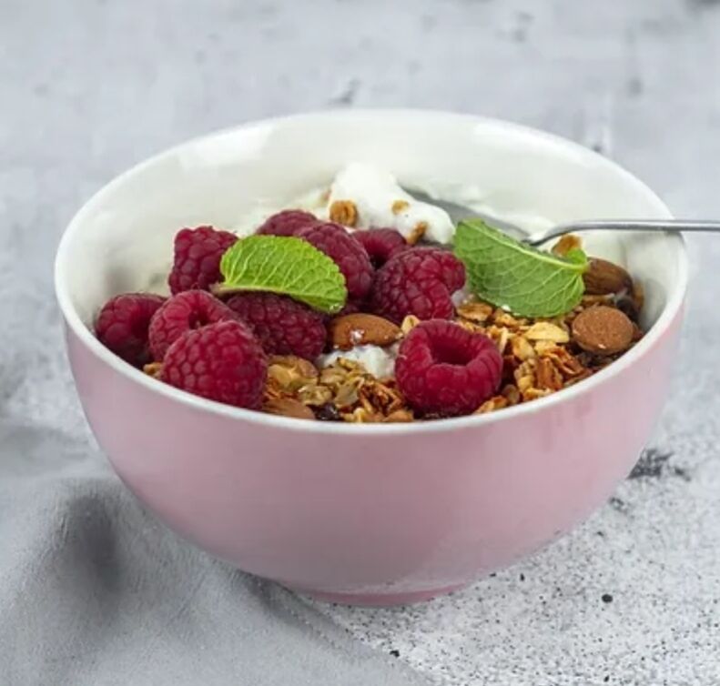 Yogurt Griego con cereales o granola