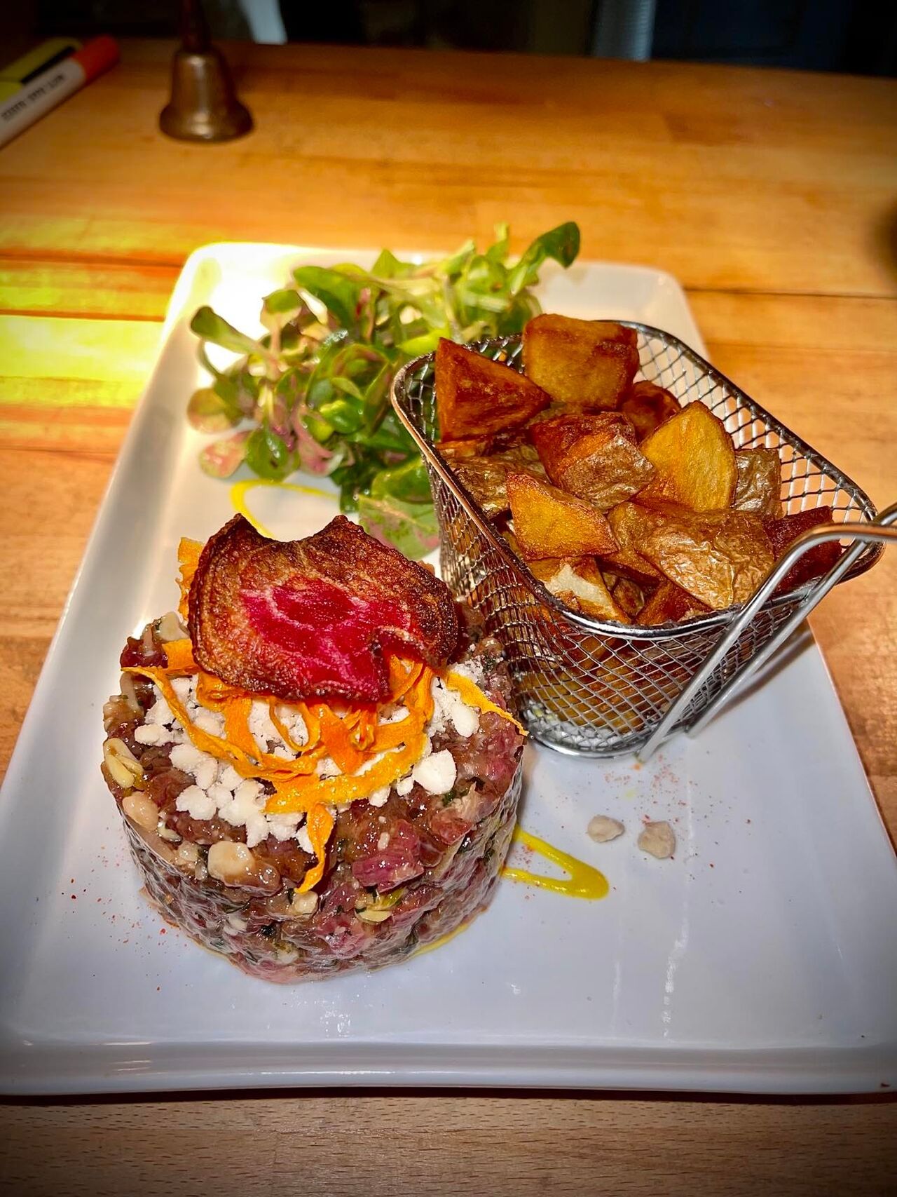 plat a la carte du mois
