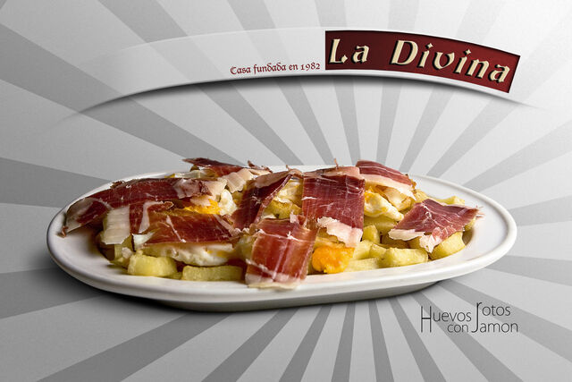 HUEVOS ROTOS CON JAMON IBERICO