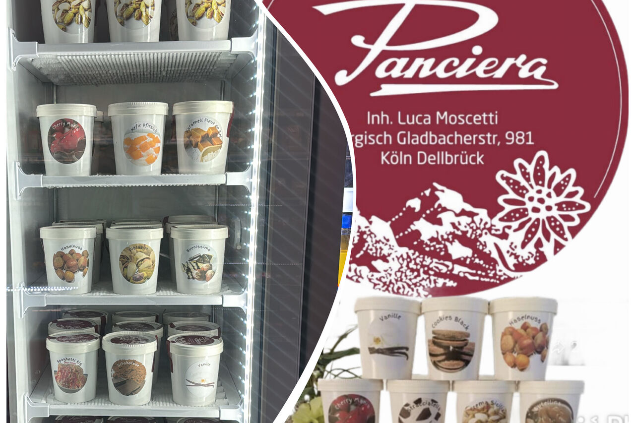 Handgemachtes frisches Eis vom Italiener!!!