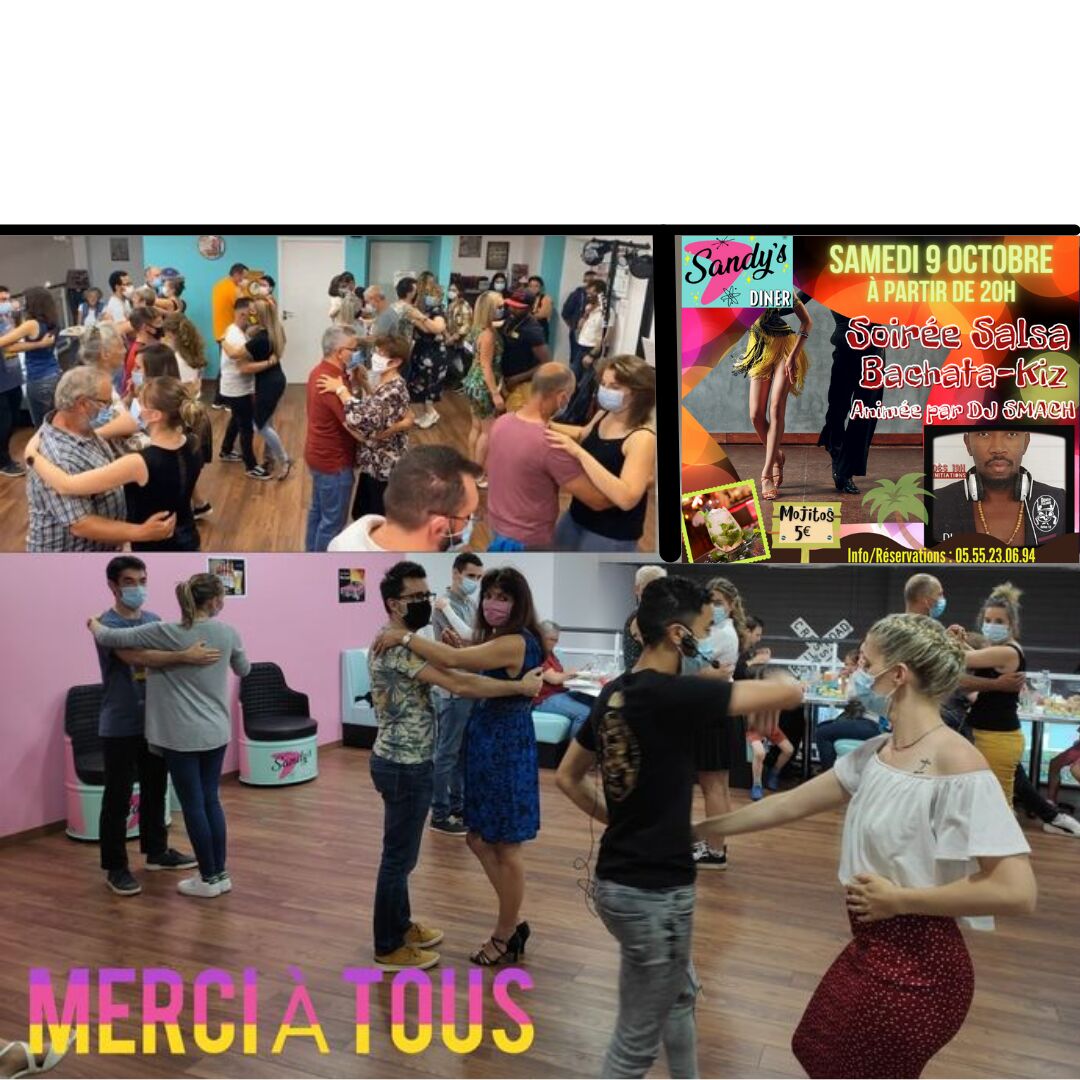 Nos soirées SBK (salsa Bachata Kizomba)
