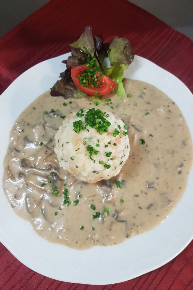 Eierschwammerln a la Creme