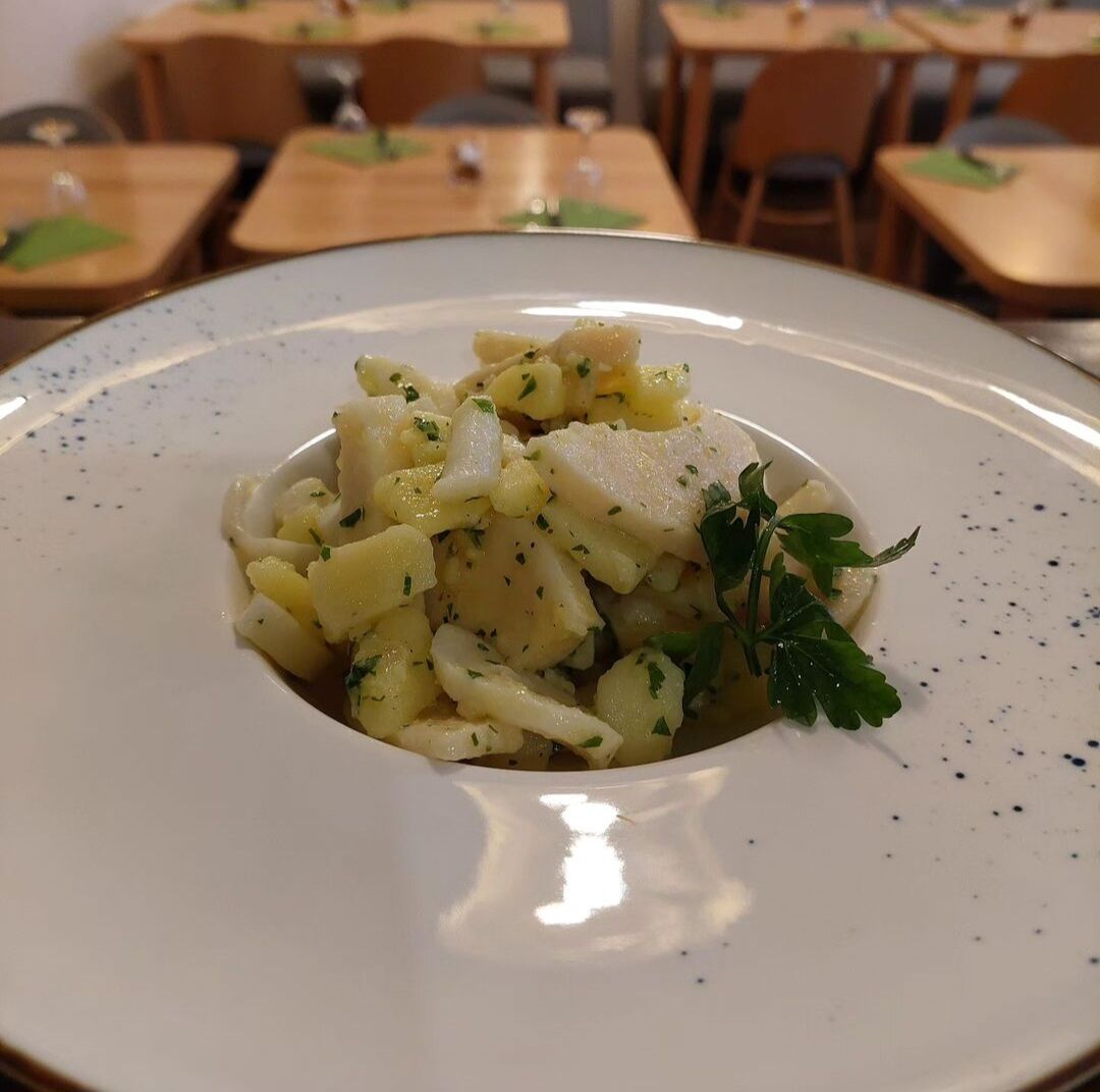 Insalata fredda di seppie e patate