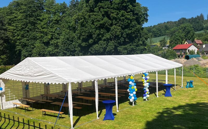 velkokapacitní stan 