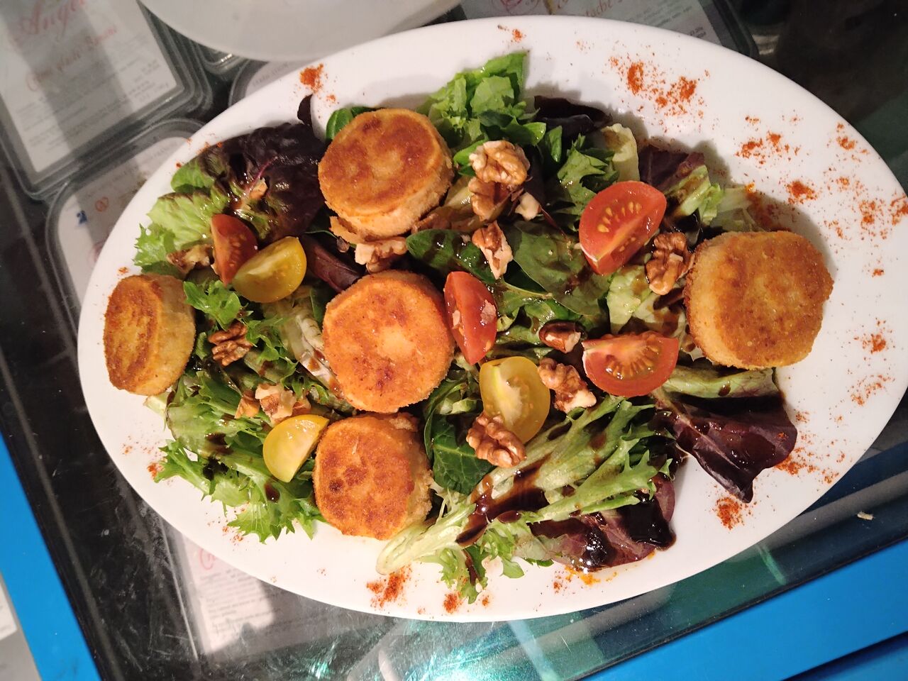 salade de chevre chaud