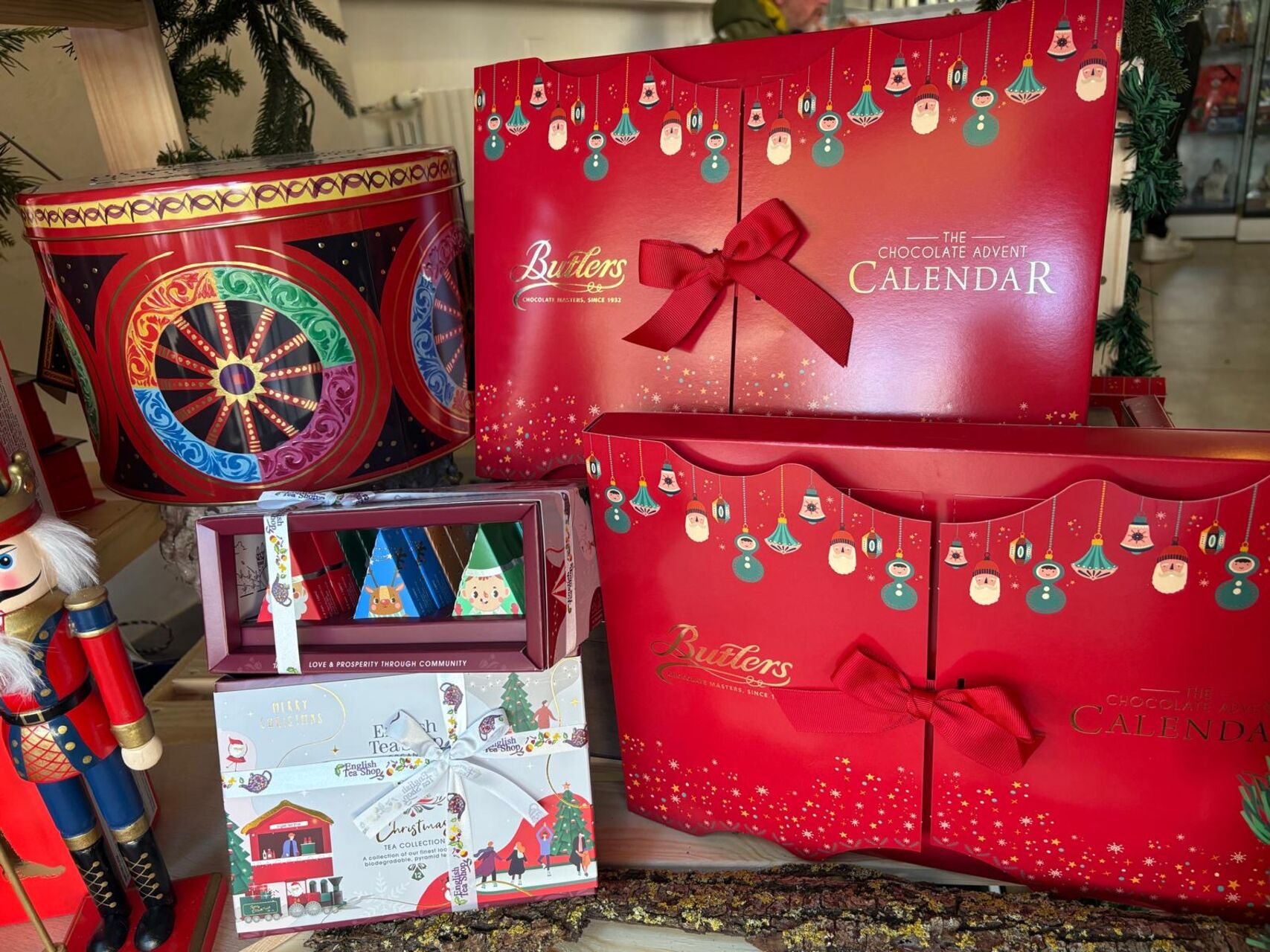 Calendario dell' Avvento di Cioccolato e Collezione The