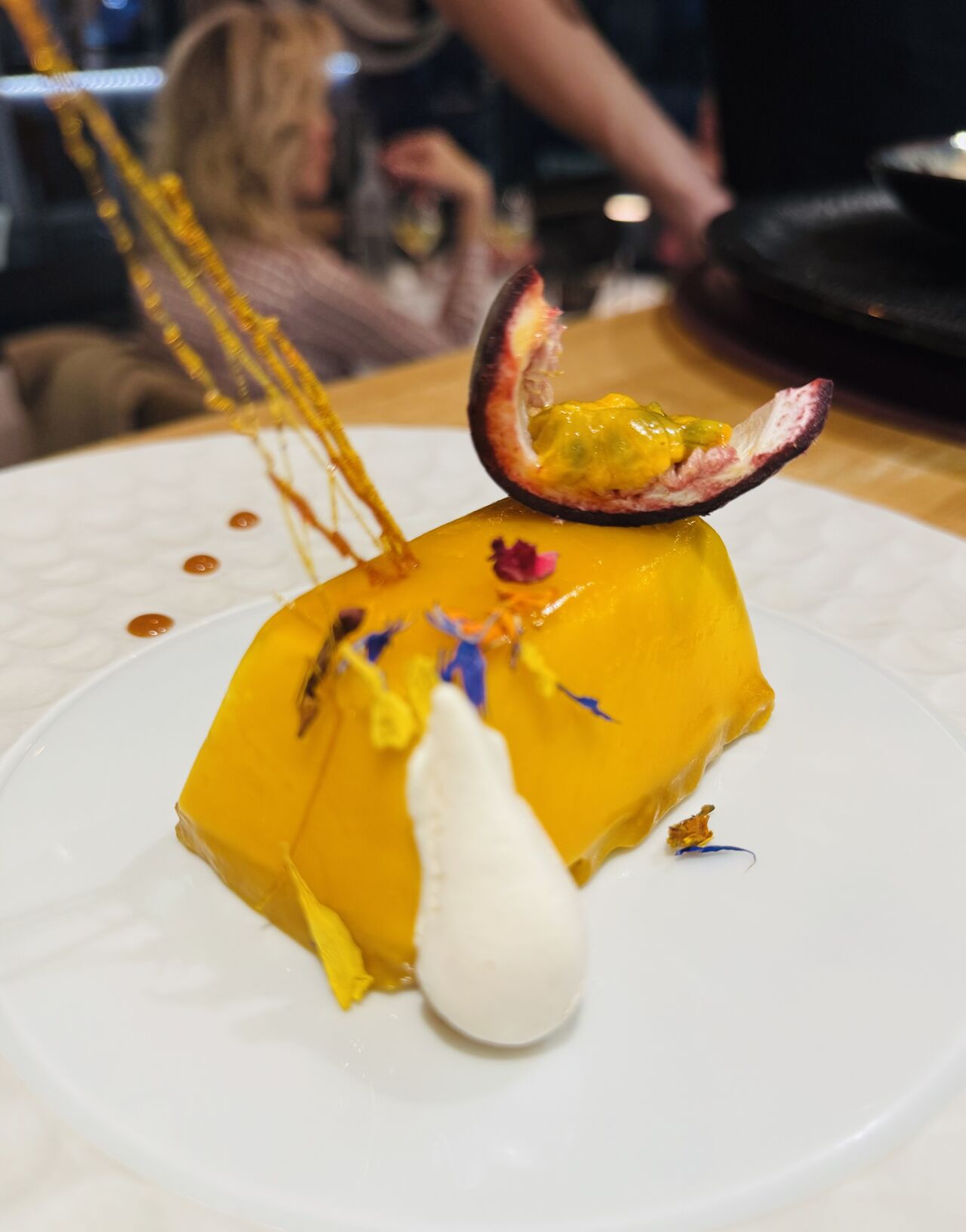Entremet mangue passion 