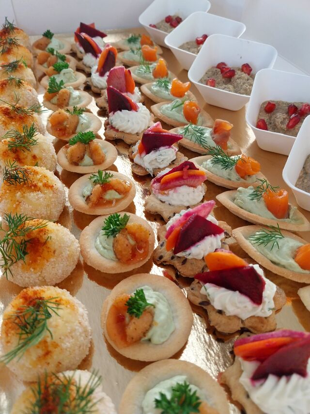 Plateau mignardises salées