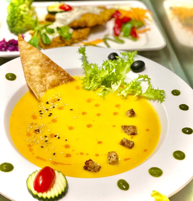 Crema de verduras naturales