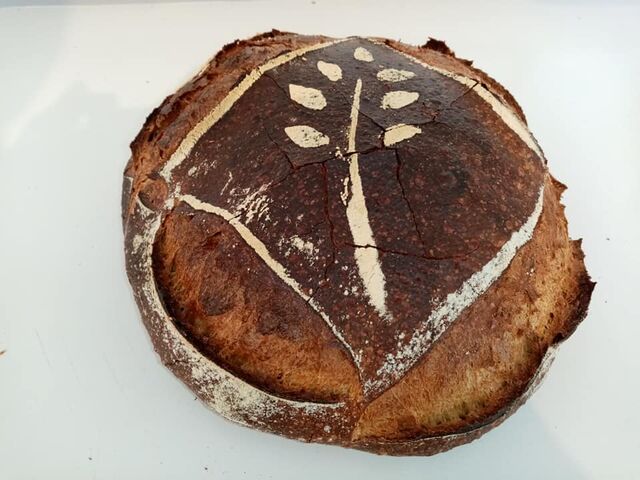 Meule nature entière, farine T80