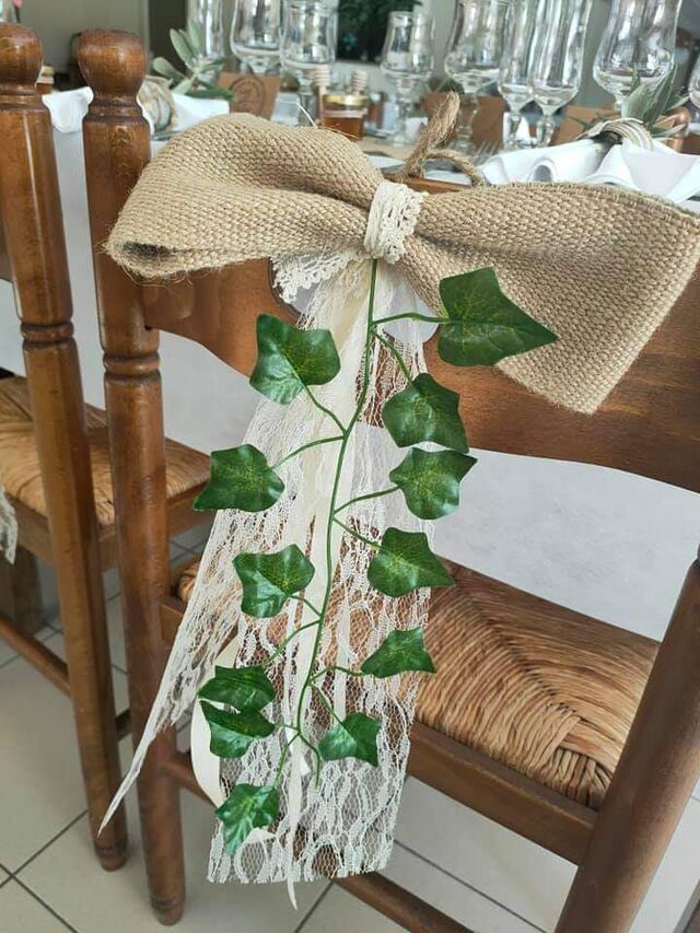 Décoration de chaise