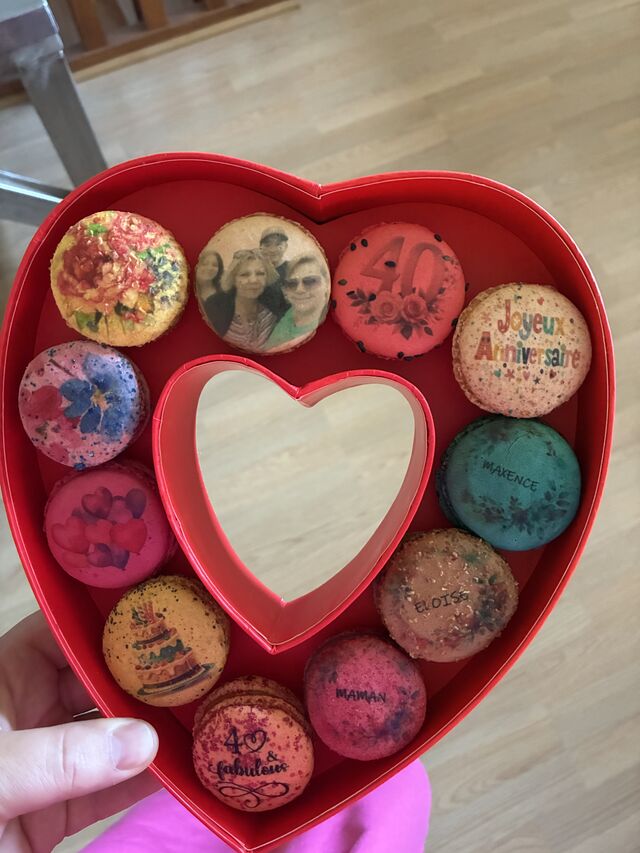 Coffret en forme de Coeur 