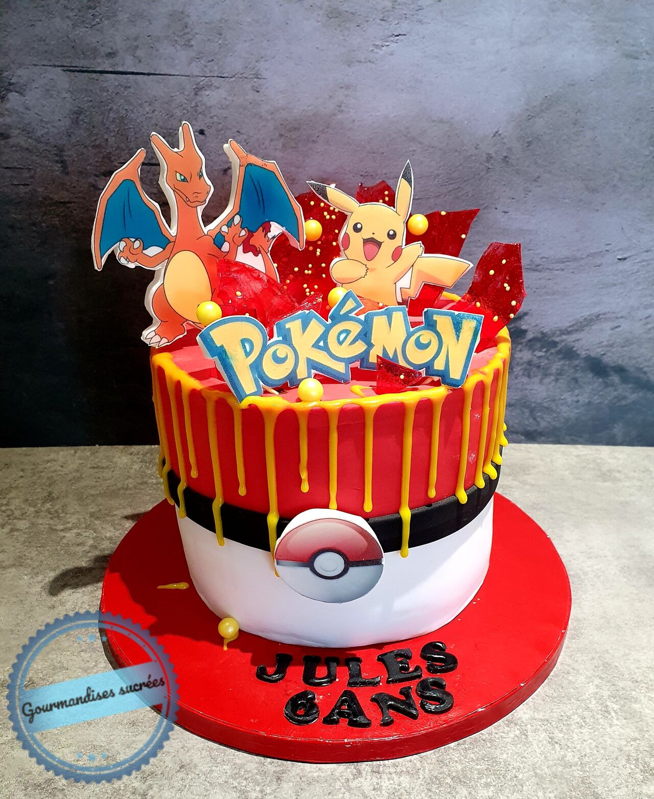 Cake design Pokémon 