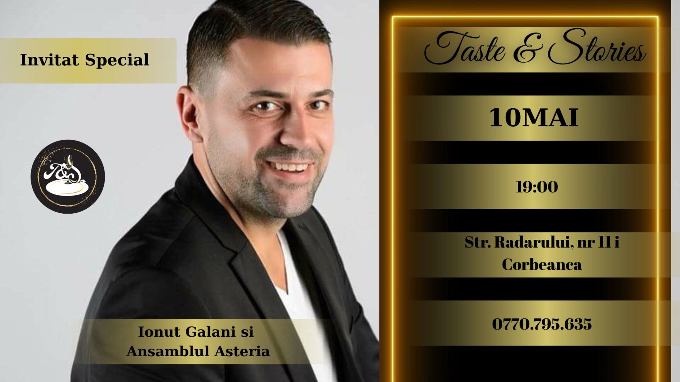 IONUT GALANI - Invitat Special pe 10 MAI