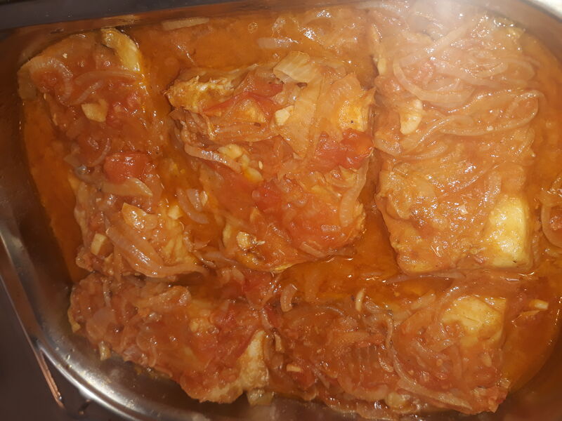 Morue en sauce tomate