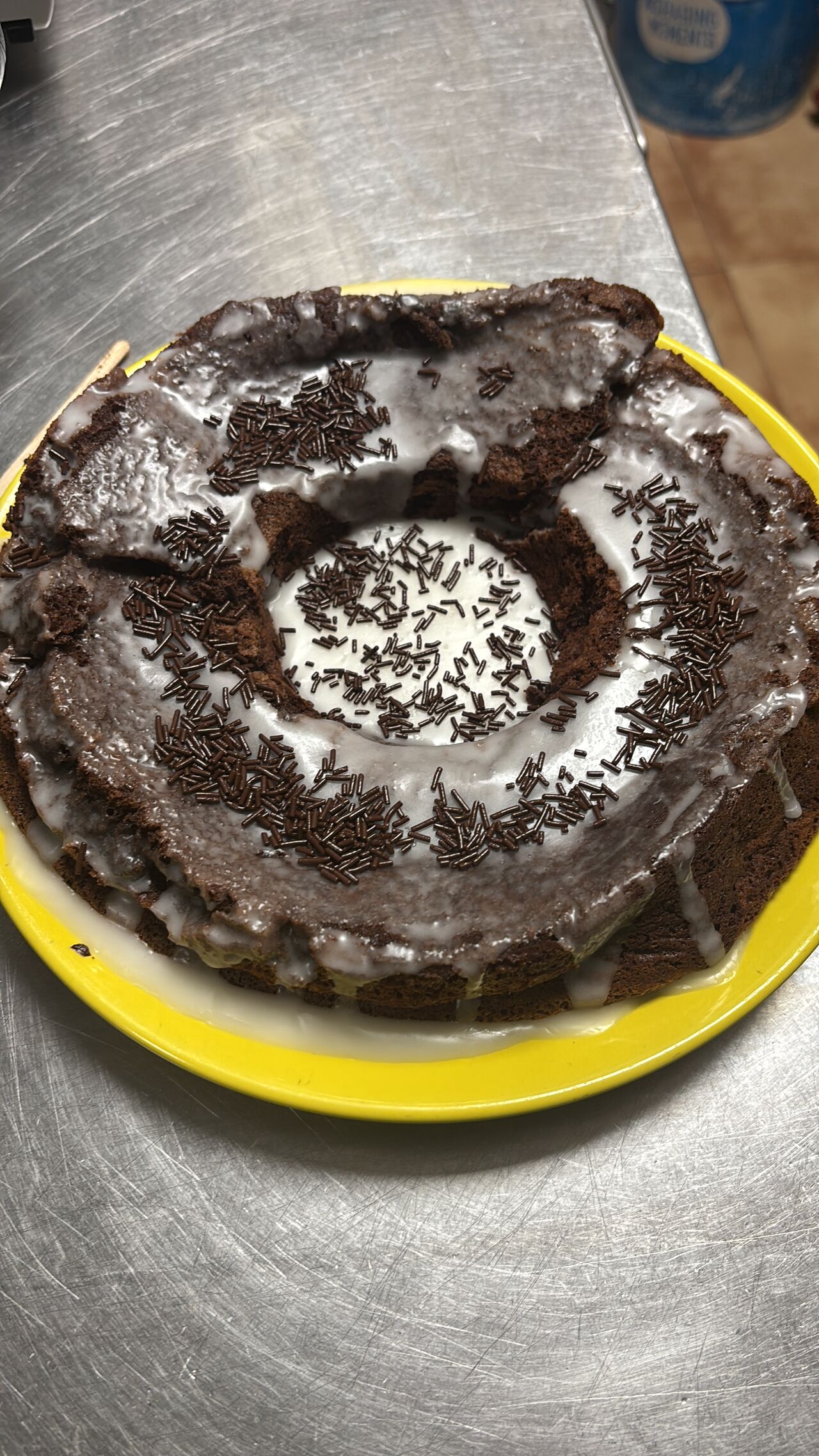 Torta de chocolate glaseada 
