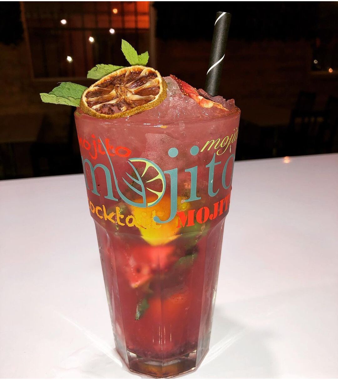Mojito de frutos rojos