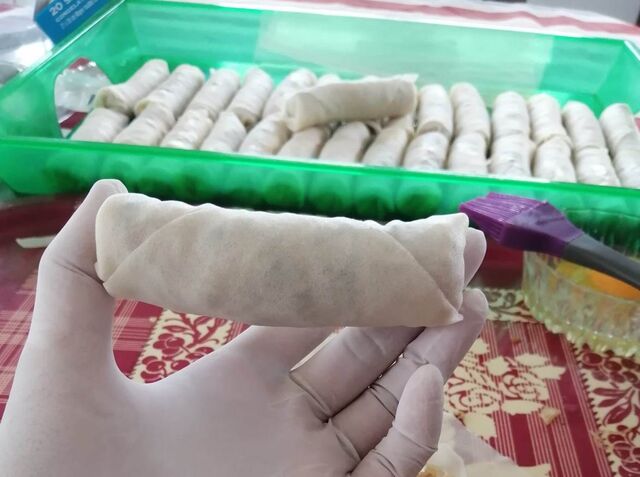 Nems légumes ou poulet fait maison