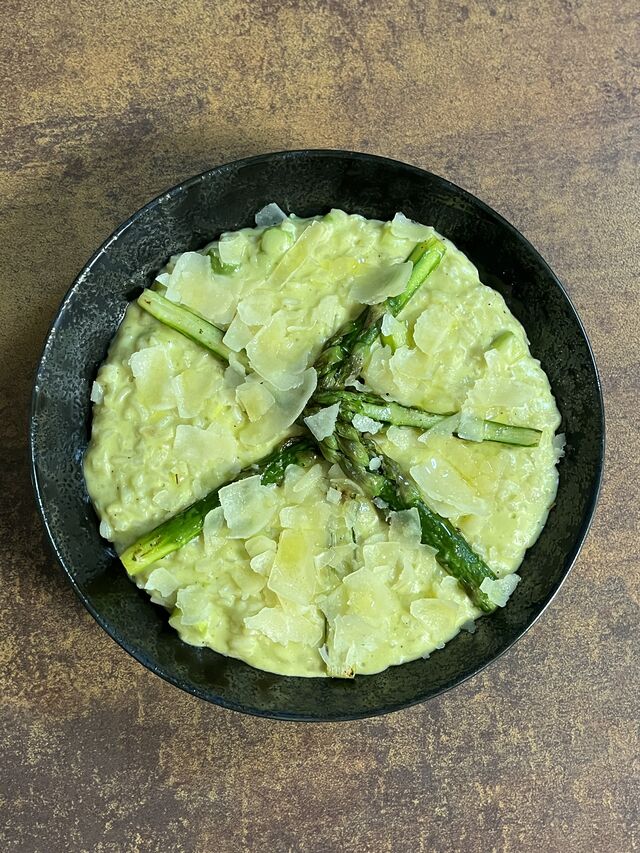 Plat du jour : Risotto aux asperges