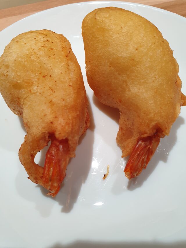 Beignets aux crevettes 