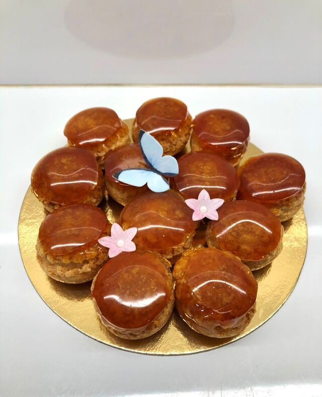 Choux caramélisés personnalisables - sur commande