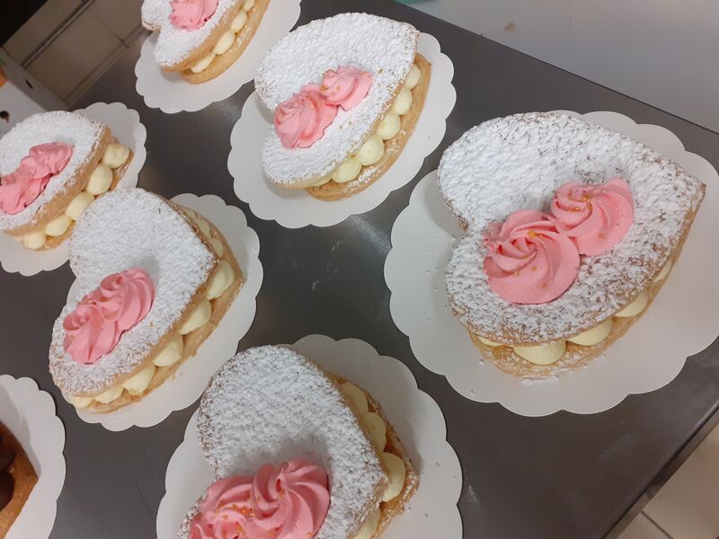 Millefeuille sucre glace 