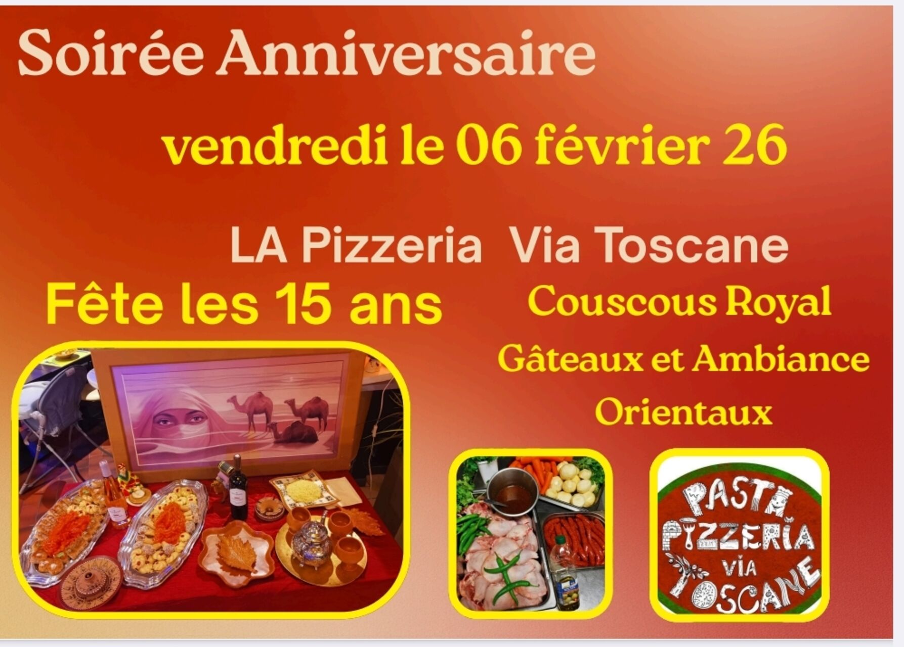 Soirée anniversaire 15 ANS!!