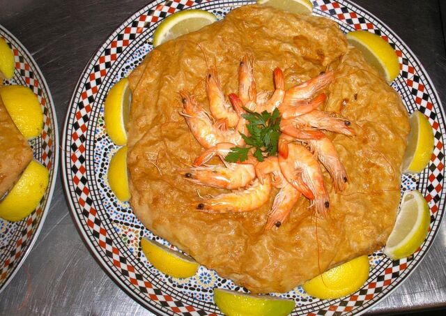 PASTILLA AU FRUITS DE MER