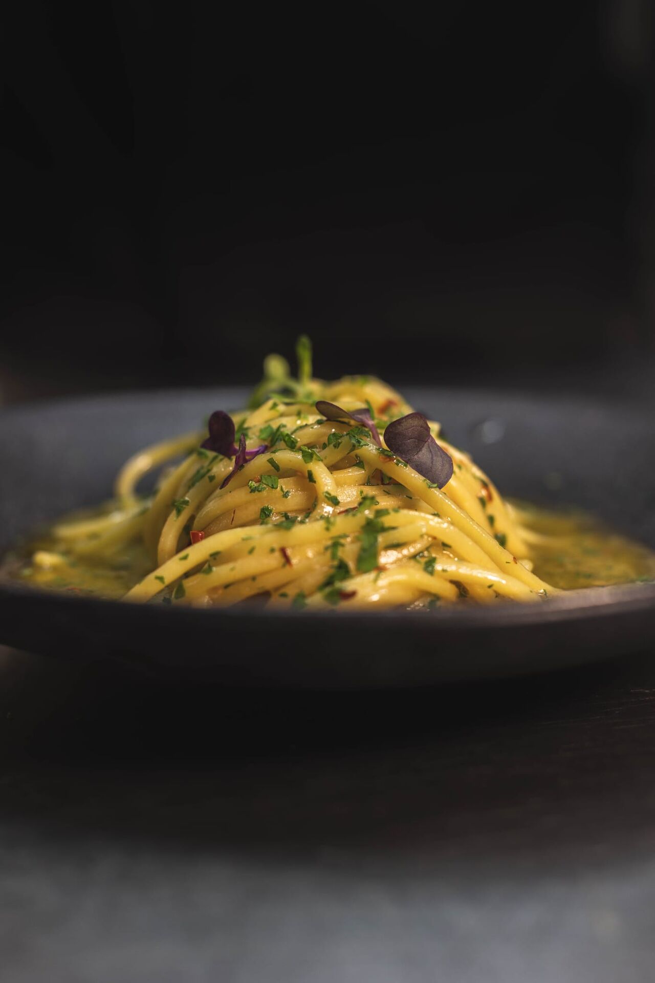 AGLIO OLIO Y PEPEROCINO DE CALABRIA