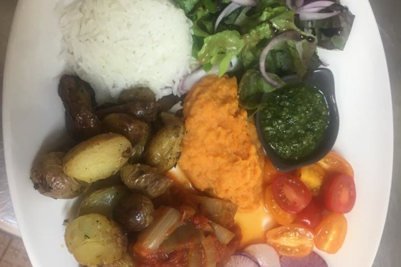 assiette vegetarienne