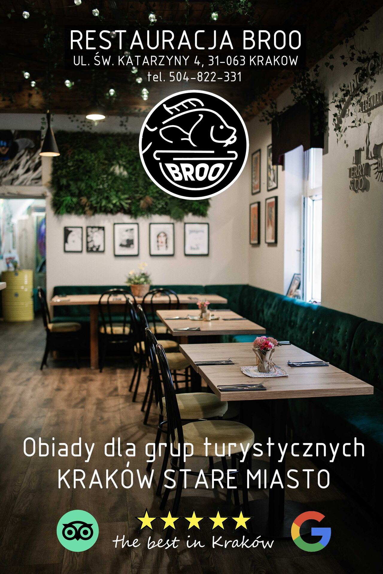 Oferujemy możliwość rezerwacji dla grup do 55 osób z wyborem typowych zestawów obiadowych lub kompozycją własnego indywidualnego menu.