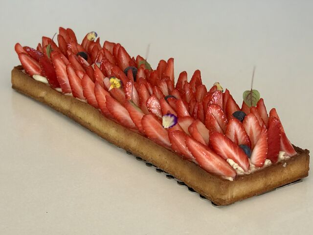 Tarte aux fraises XXL