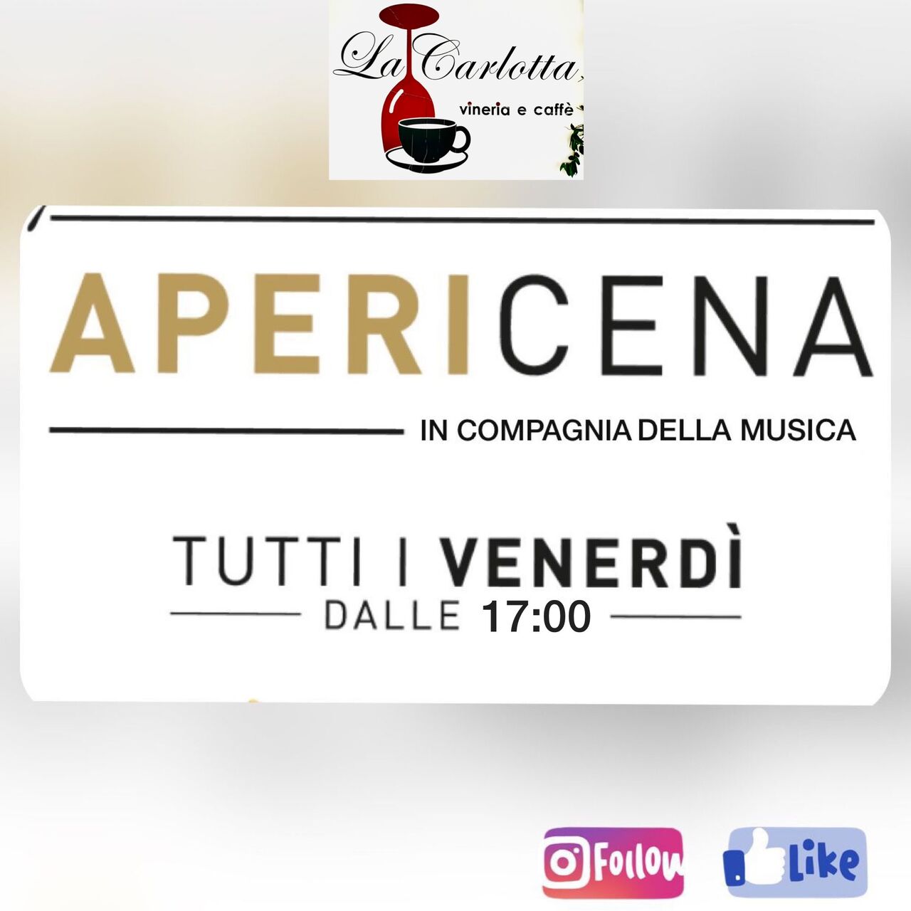 Ogni venerdì bevi il tuo drink in compagnia della musica e di tanti stuzzichini 