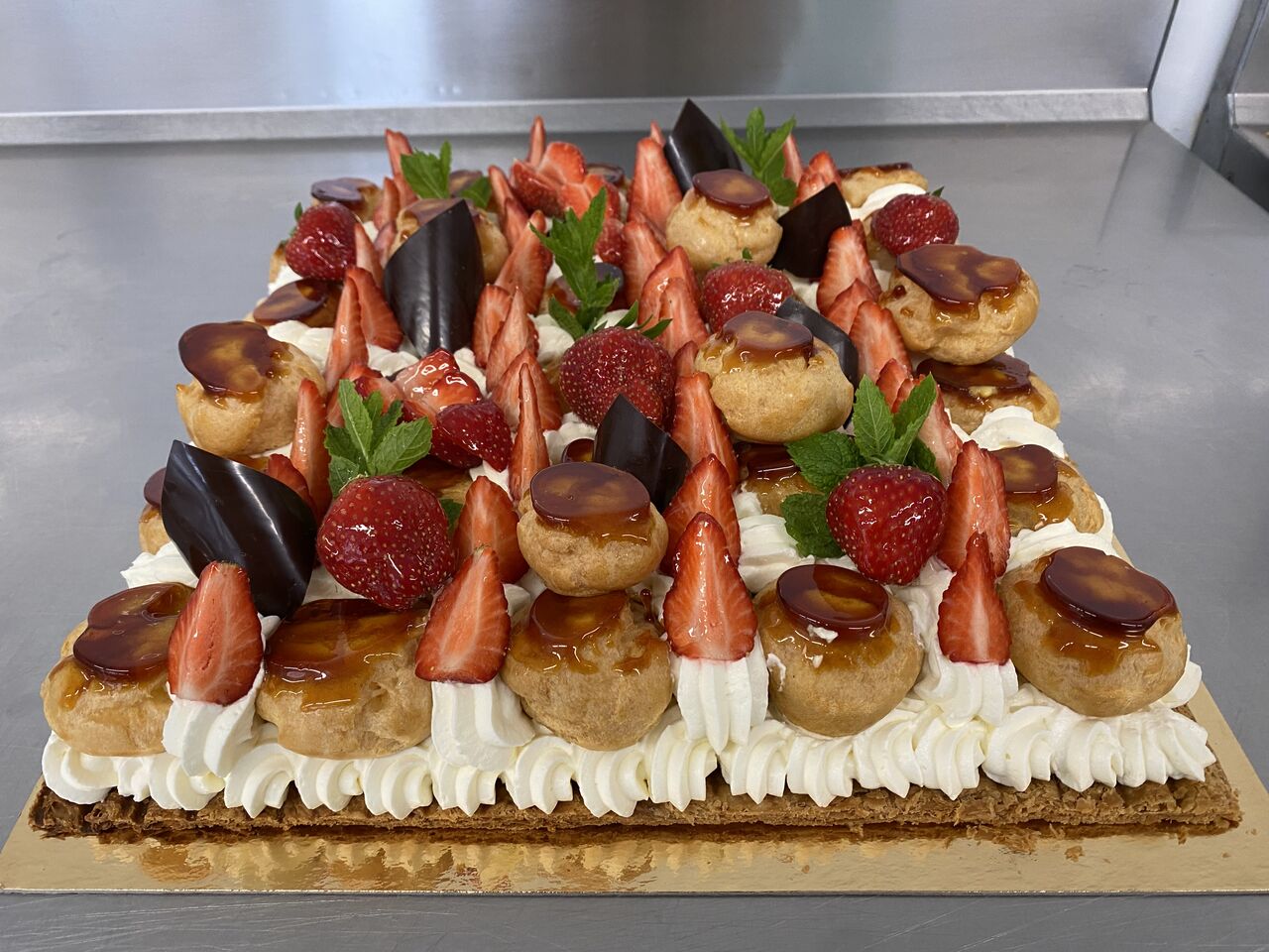 Saint honoré fraise