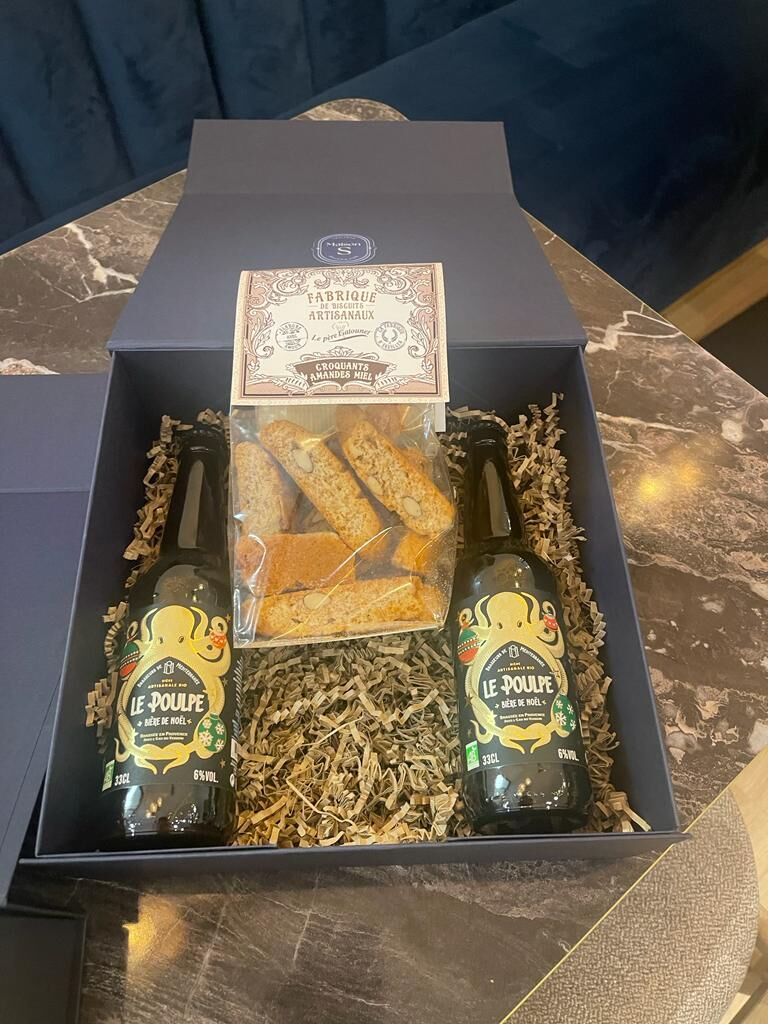 Coffret petit modèle bières de noël