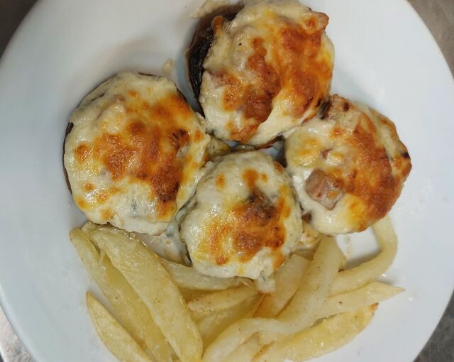 Champiñones rellenos