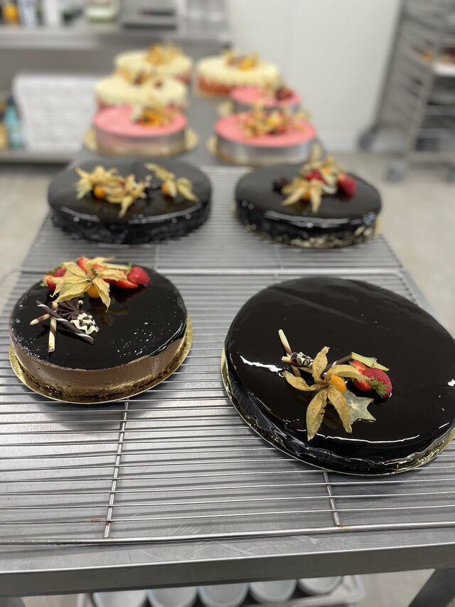 Entremets chocolat /café 