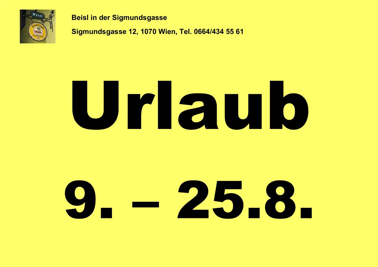 Urlaub