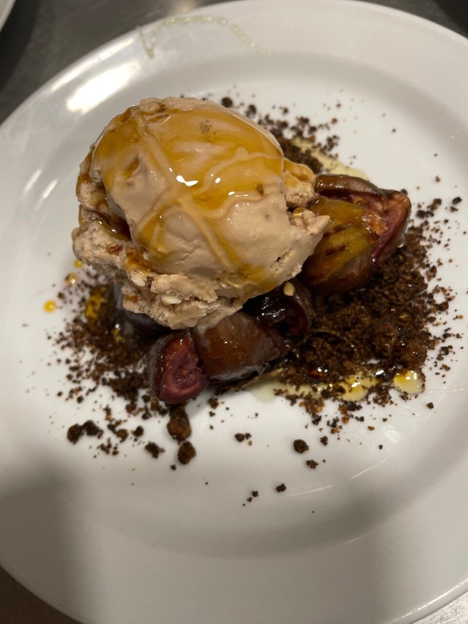 figue rôtie au caramel