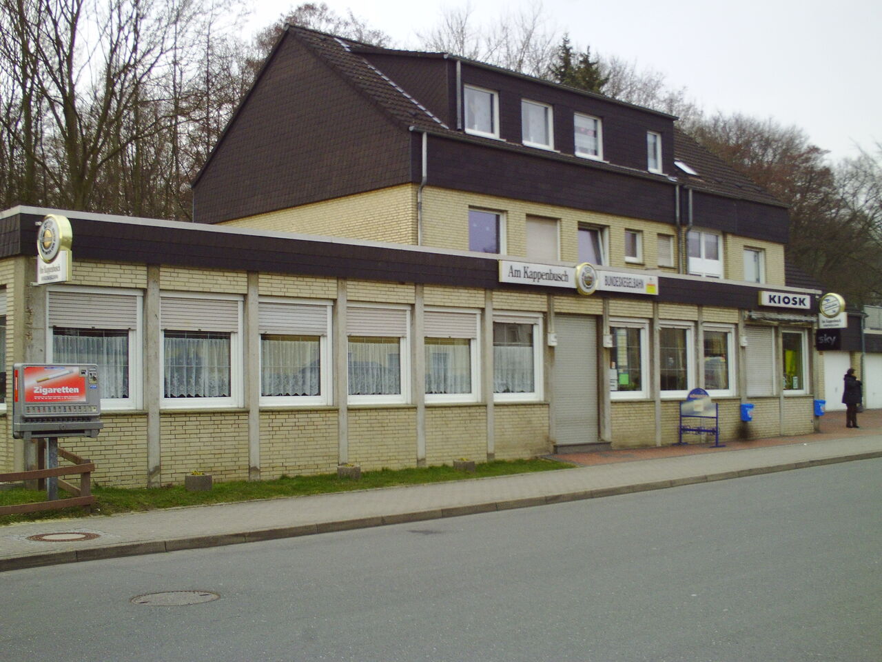 Außenansicht der Gaststätte 