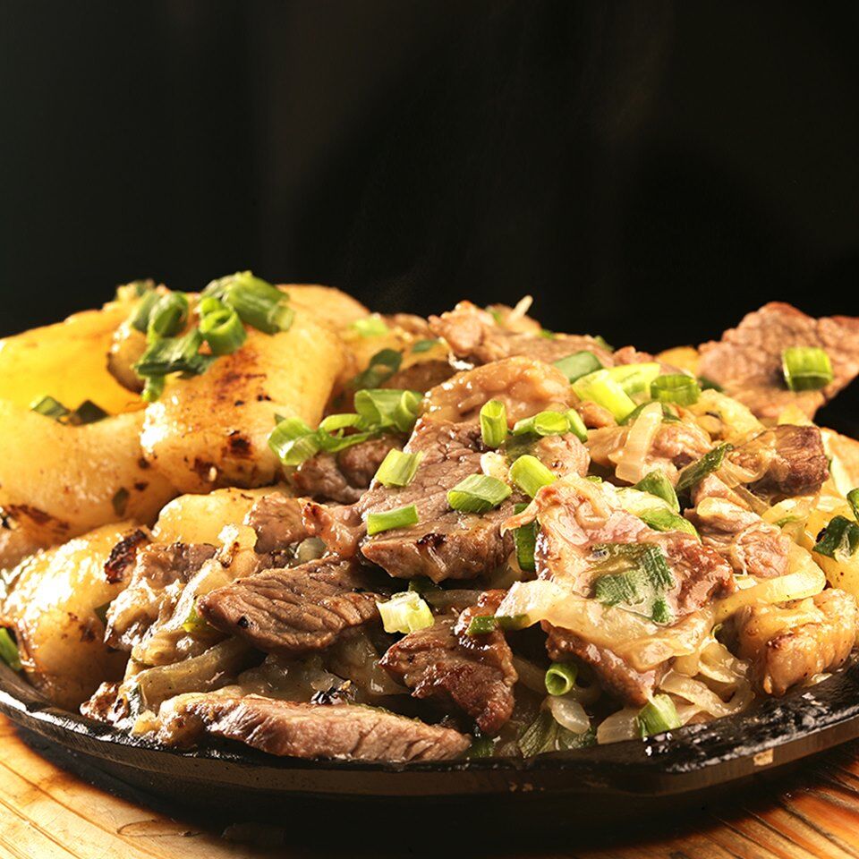 Carne de sol com mandioca