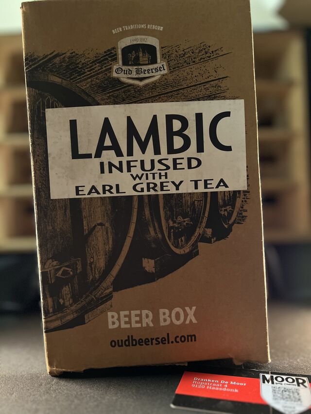 Oud Beersel Beer Box Lambic infused with Earl Grey Tea