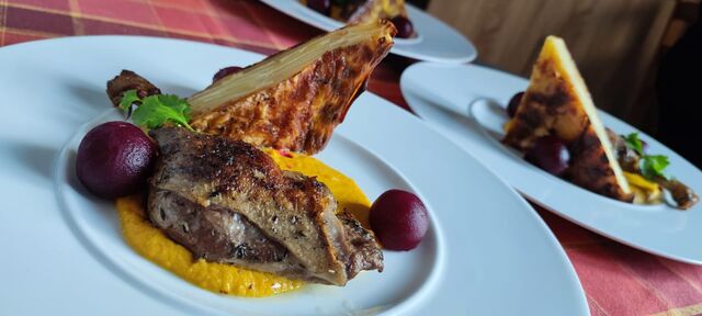 Udko confitowane z kaczki 