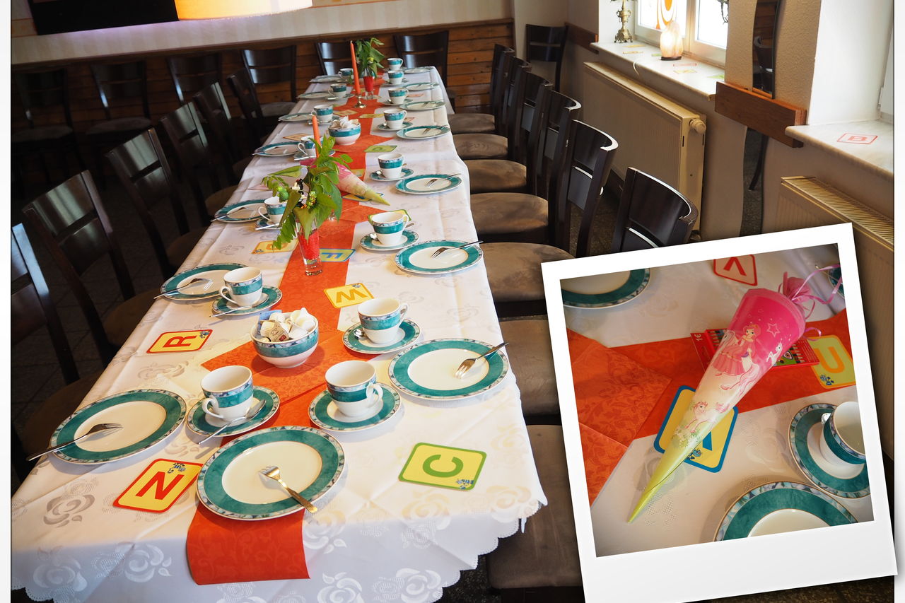 Feierlichkeiten in der Gaststätte