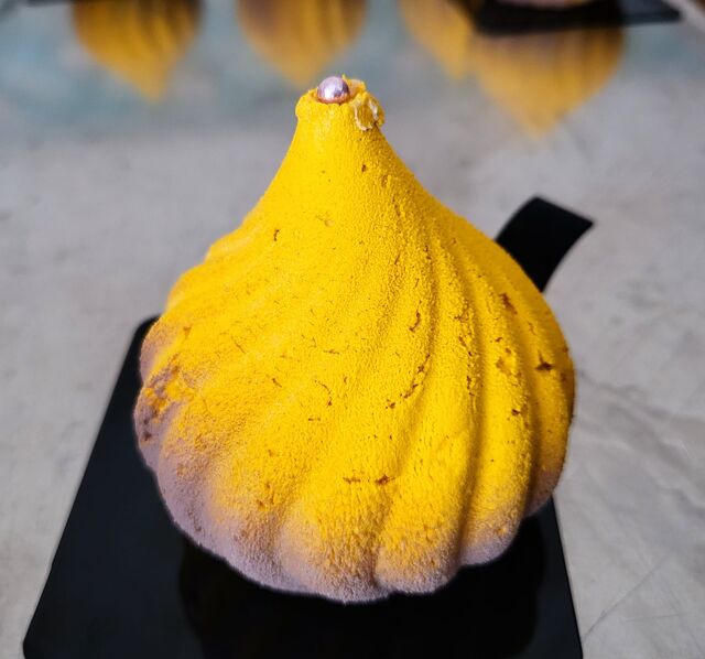 Gâteau individuel service à l'assiette ''Tulipe'' 