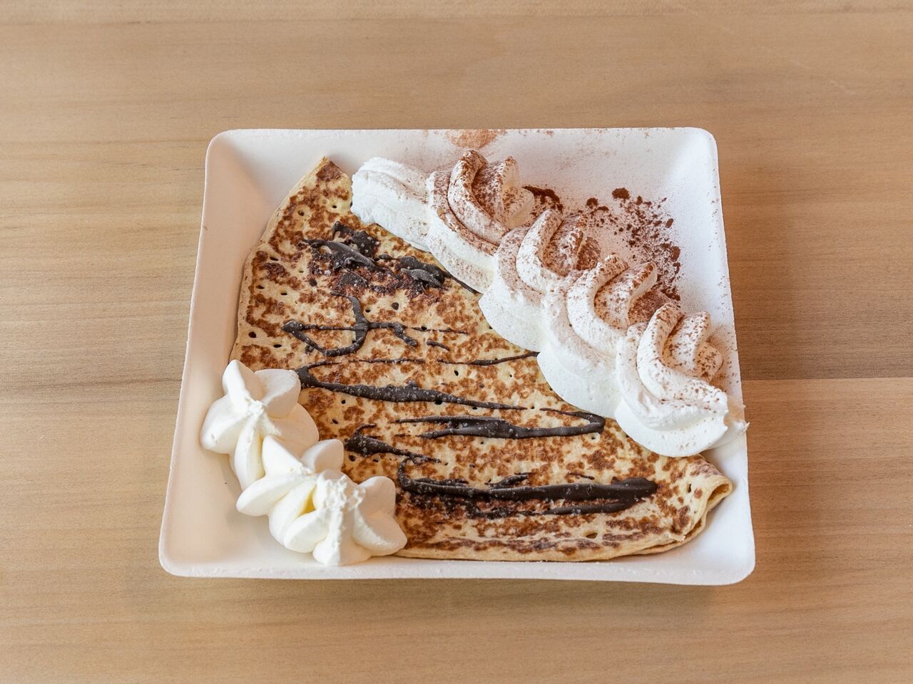 Crêpe con crema alla nocciola