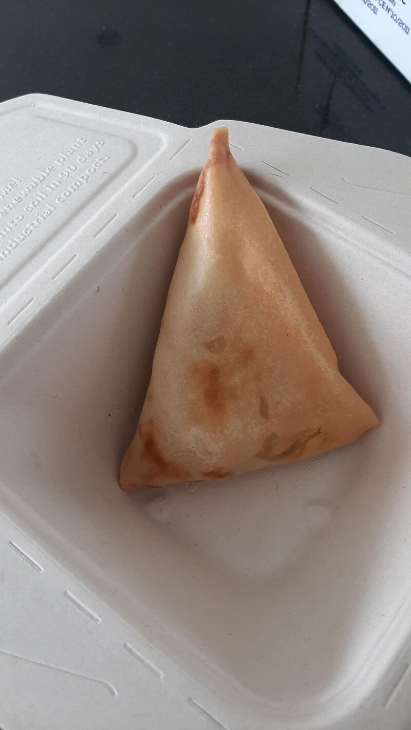 Entrée : Samoussa boeuf et légumes