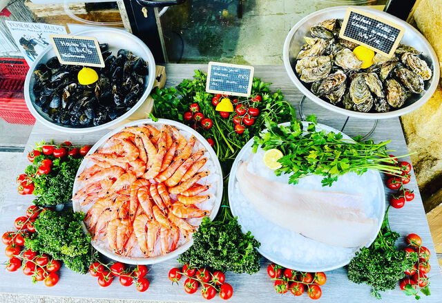 Poissons coquillages et crustacés 